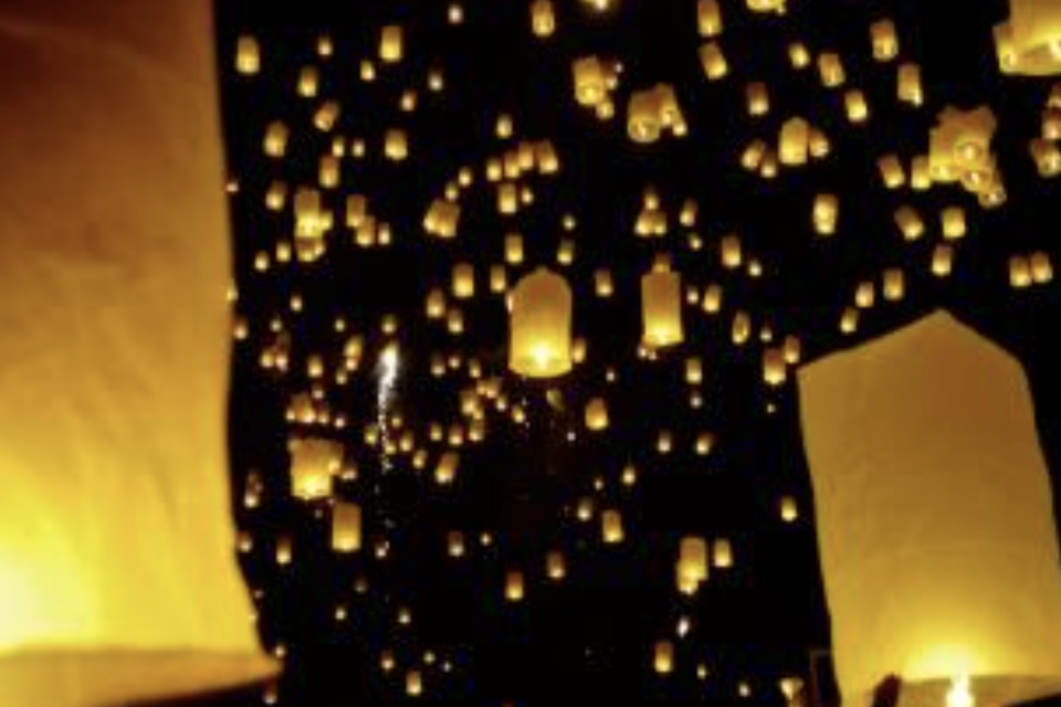 Photo of paper lanterns